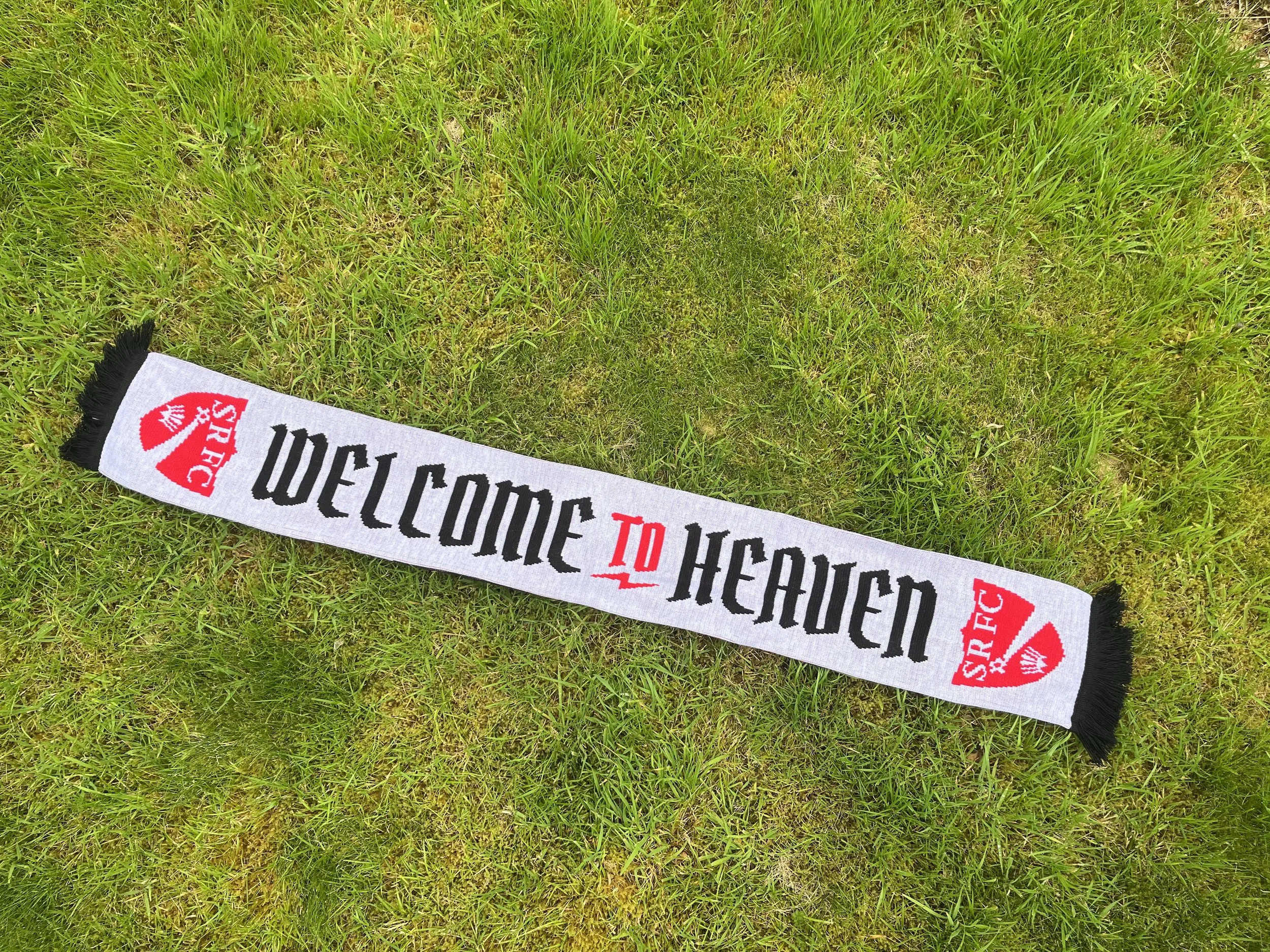 **New Sligo Rovers scarf courtesy of Kevin Noone…